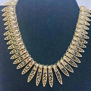 Vintage Coro Gold Tone Necklace
